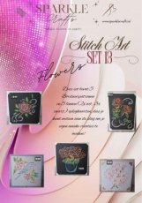 Stitch Art Set 13 Flowers